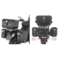 Portavaligie Laterale Givi Plo9227mk