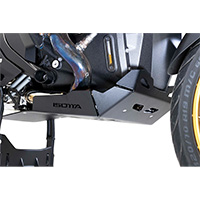 Plaque de protection moteur Isotta Bmw R1300 GS noir