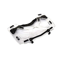 Parrilla Trasera Isotta PMMA Bmw R1250 RT transparente