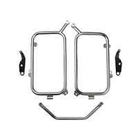 Marcos Laterales Loboo Pro para BMW R 1300GS Plata