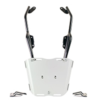 Unit Garage Portaequipajes Trasero Atlas R12 NineT plata