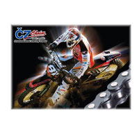 Cz Chain Catena 520 O-ring 125-450 Enduro 120 Maglie - img 2