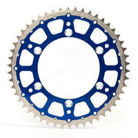 Mino Sprockets Aluminium/steel Tm Blue