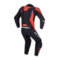 Tuta Alpinestars Missile V3 Rosso Fluo Viola - img 2