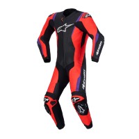 Tuta Alpinestars Missile V3 Rosso Fluo Viola