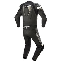 Alpinestars Atem V4 2pc レザー スーツ ブラック グレー