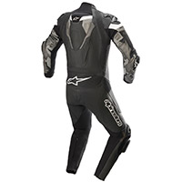 Alpinestars Atem V4 Leather Suit Black Grey