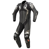 Alpinestars Atem V4 Leather Suit Black Grey