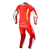 Tuta Alpinestars Gp Tech V5 Rosso Fluo - img 2