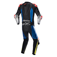 Combinaison Alpinestars Gp Tech V4 Noir Bleu Jaune