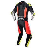 Alpinestars Gp Tech V4 Suit Red Fluo Yellow