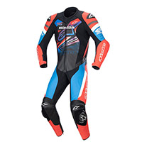 Combinaison Alpinestars Honda GP Force noir rouge bleu