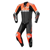 Combinaison Alpinestars Missile V2 Ward Noir Rouge