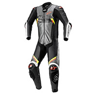 Combinaison Alpinestars Missile V2 Ignition blanc rouge