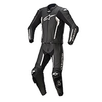 Combinaison En Cuir Alpinestars Missile V2 2pc Blanc