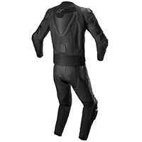 Traje de cuero Alpinestars Missile V2 2PC negro - 2