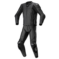 Traje de cuero Alpinestars Missile V2 2PC negro