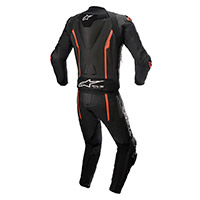 Traje de cuero Alpinestars Missile V2 2PC rojo