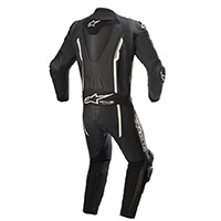 Combinaison en cuir Alpinestars Missile V2 noir blanc - 2