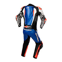 Combinaison Alpinestars Racing Absolute V2 Bleu Noir Rouge