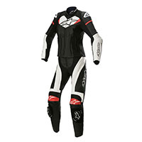 Combinaison 2pc Alpinestars Stella Gp Plus Blanc Rouge