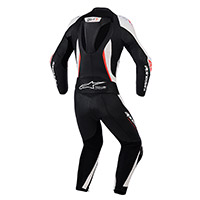 Traje Divisible Alpinestars Stella GP-R7 blanco rojo fluo - img 2