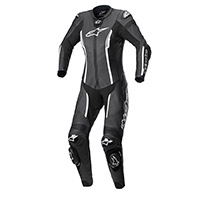 Combinaison En Cuir Alpinestars Stella Missile V2 Blanc