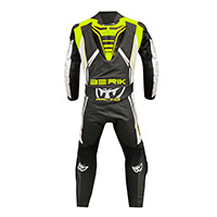 Berik Gp Race Racing Suit Black Yellow Fluo