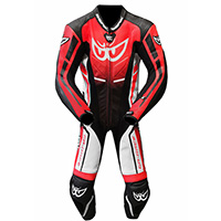 Berik Gpx Race 2.0 Suit Black White Red Fluo
