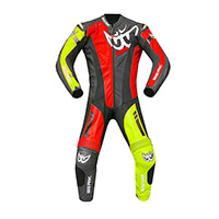 Berik Leather Super Tense Suit Red Yellow