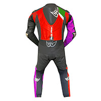 Berik Leather Super Tense Suit Purple Red