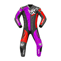 Berik Leather Super Tense Suit Purple Red