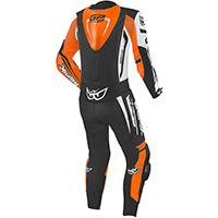 Combinaison Berik Monza 2.0 Noir Orange Blanc