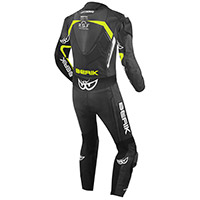 Combinaison Berik Rsf Tech Noir Jaune Fluo