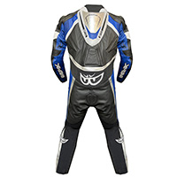 Tuta Berik Super Tense 2.0 Nero Bianco Blu Argento