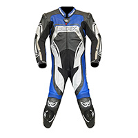 Berik Super Tense 2.0 Suit Black White Blue Silver