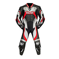 Berik Super Tense 2.0 Suit Black White Fluo Red Silver 