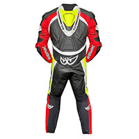 Berik Super Tense 2.0 Suit Black White Fluo Red Yellow