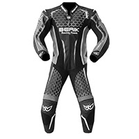 Berik Racing T Suit Black Silver