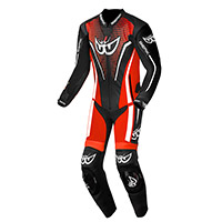 Berik Premium Tense Suit Black Red Fluo White