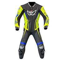 Berik Monza 2.0 Suit Black Blue Fluo Yellow