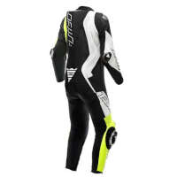 Dainese Audax D-zip Perforated Suit Yellow - 2