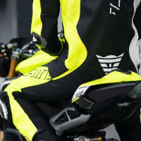 Dainese Audax D-zip Perforated Suit Yellow - 4