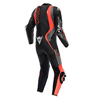 Dainese Audax D-Zip Perforierter Anzug rot - 2