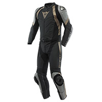 Dainese Avro 4 2pcs Leather Suit Black Grey