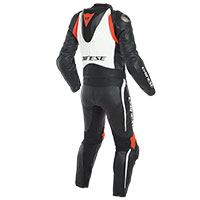 Dainese Avro D-air 2pcs Suit White Red - 2