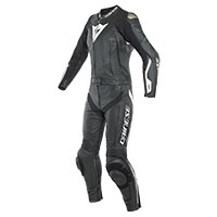 Dainese Avro D-Air 2er Damen Anzug schwarz