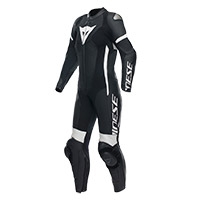 Dainese Grobnik Perforated Damenanzug weiß rot