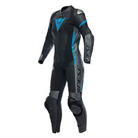 Dainese Grobnik Perforated Lady Suit Black Teal