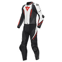 Traje Dainese Laguna Seca 5 2 PCS blanco rojo